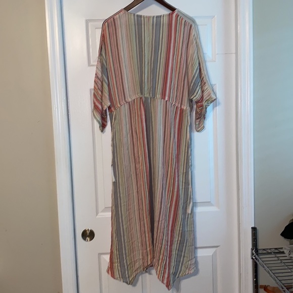 Krazy Kat light striped dress XL - Picture 6 of 7